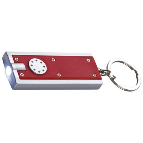 SVJETILJKA RUČNA LED PLASTIČNA S ALKICOM BATH CRVENA