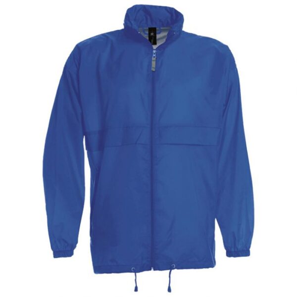 VJETROVKA S KAPULJAČOM ZIP UNISEX B&AMP;C SIROCCO ZAGREBAČKO PLAVA L * DO ISTEKA ZALIHA