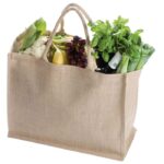 VREĆICE ZA KUPOVINU JUTA BIORAZGRADIVE 44X37X19 CM HANNOVER NATUR