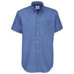 KOŠULJA MUŠKA KRATKI RUKAVI B&AMP;C OXFORD PLAVA M * DO ISTEKA ZALIHA