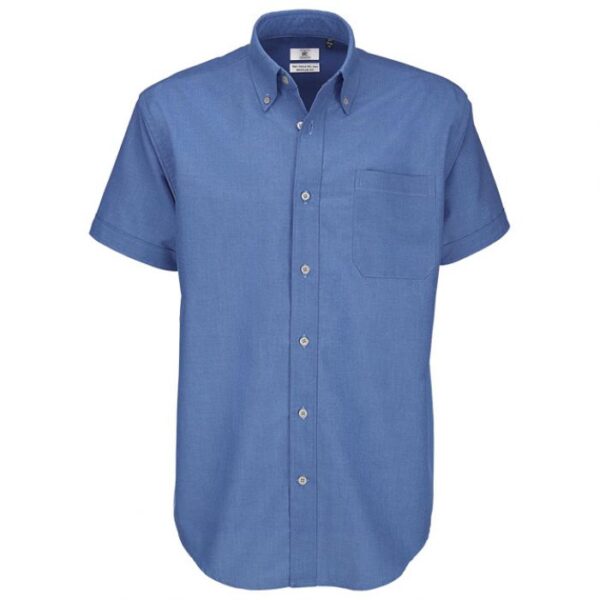 KOŠULJA MUŠKA KRATKI RUKAVI B&AMP;C OXFORD PLAVA M * DO ISTEKA ZALIHA