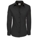 KOŠULJA ŽENSKA DUGI RUKAVI B&AMP;C HERITAGE 125G CRNA XL * DO ISTEKA ZALIHA