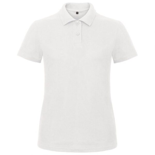 MAJICA KRATKI RUKAVI POLO B&AMP;C ID.001/WOMEN 180G BIJELA L