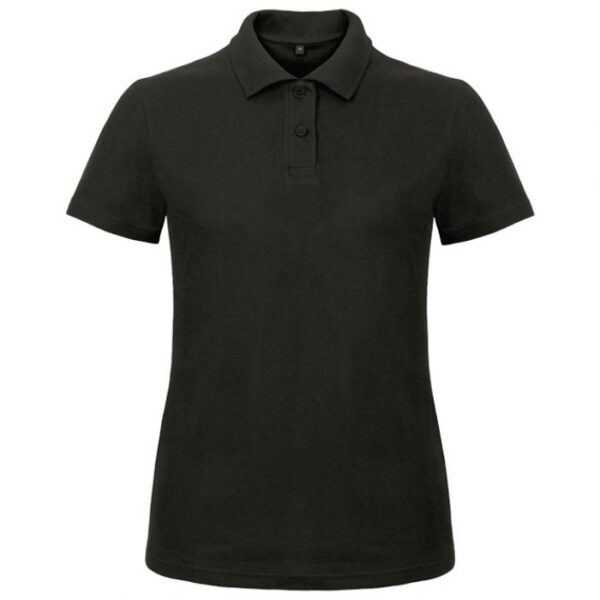 MAJICA KRATKI RUKAVI POLO B&AMP;C ID.001/WOMEN 180G CRNA L
