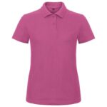 MAJICA KRATKI RUKAVI POLO B&AMP;C ID.001/WOMEN 180G ROZA L