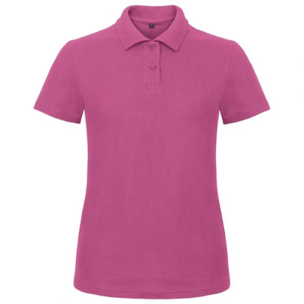 MAJICA KRATKI RUKAVI POLO B&AMP;C ID.001/WOMEN 180G ROZA L