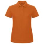 MAJICA KRATKI RUKAVI POLO B&AMP;C ID.001/WOMEN 180G NARANČASTA S