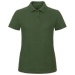 MAJICA KRATKI RUKAVI POLO B&AMP;C ID.001/WOMEN 180G TAMNOZELENA XL
