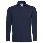 MAJICA DUGI RUKAVI POLO B&AMP;C HEAVYMILL LSL 230G TAMNOPLAVA 2XL * DO ISTEKA ZALIHA