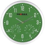 SAT ZIDNI S VLAGOMJEROM I TERMOMETROM ZELENI