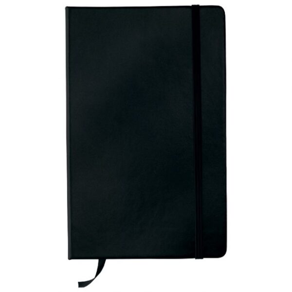 NOTES A5 CRTE 96L ŠAMOA S GUMICOM CRNI