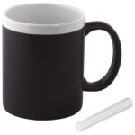 ŠALICA 300ML PLUS KREDA BIJELA/CRNA