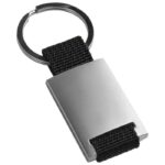 PRIVJESAK ZA KLJUČEVE METAL-TEXTIL CRNI