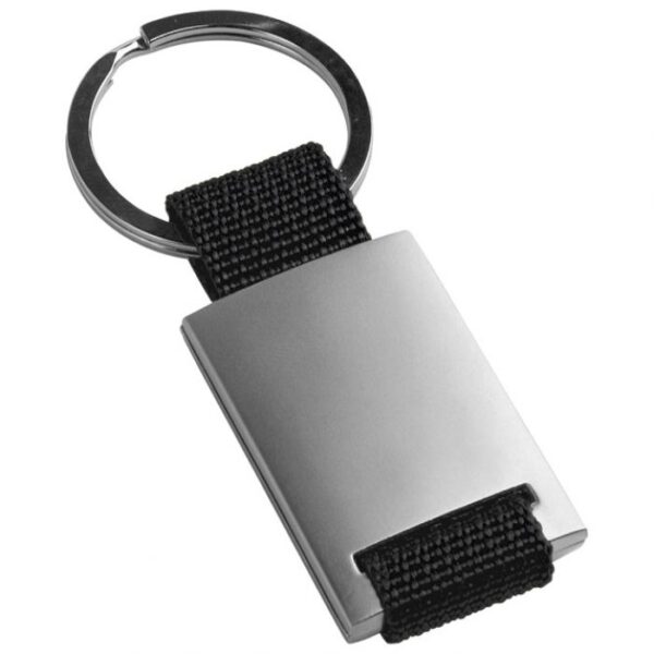 PRIVJESAK ZA KLJUČEVE METAL-TEXTIL CRNI
