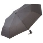 KIŠOBRAN AUTOMATIK (OTVARANJE PLUS ZATVARANJE) SKLOPIVI S PLAST.DRŠKOM ANDA AP808406 CRNI