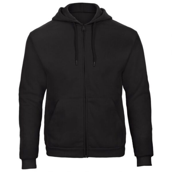 MAJICA DUGI RUKAVI ZIP B&AMP;C ID.205 270G CRNA M * DO ISTEKA ZALIHA