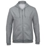 MAJICA DUGI RUKAVI ZIP B&AMP;C ID.205 270G SVIJETLOSIVA 2XL * DO ISTEKA ZALIHA