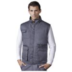 PRSLUK MUŠKI ZIP ALMANZOR CQ50670523 SIVI 2XL - Image 2