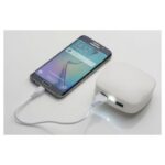 PUNJAČ ZA MOBILNE UREĐAJE PLASTIČNI PRIJENOSNI BIJELI * DO ISTEKA ZALIHA - Image 2