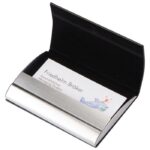 ETUI ZA VIZITKE CRNO/SREBRNI - Image 2