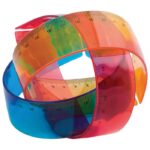 RAVNALO PVC 30 CM FLEKSIBILNO PLAVO * DO ISTEKA ZALIHA - Image 3