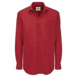 KOŠULJA MUŠKA DUGI RUKAVI B&AMP;C HERITAGE 125G TAMNOCRVENA M * DO ISTEKA ZALIHA