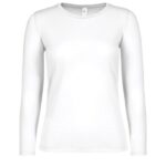 MAJICA DUGI RUKAVI B&AMP;C #E150/WOMEN LSL BIJELA XS