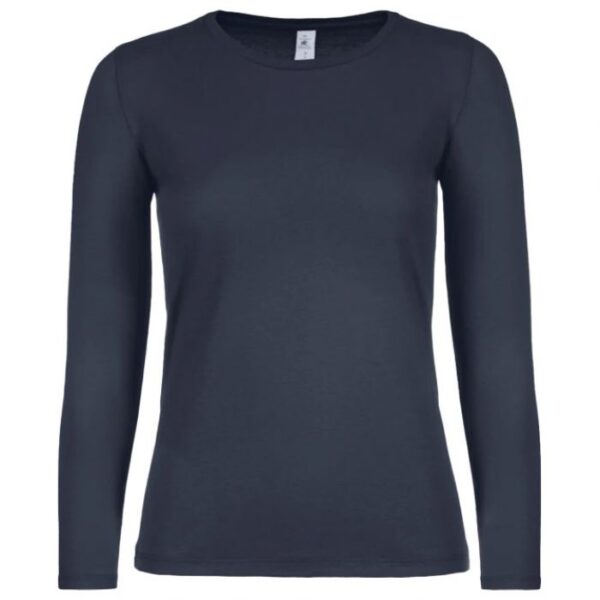 MAJICA DUGI RUKAVI B&AMP;C #E150/WOMEN LSL TAMNOPLAVA XS