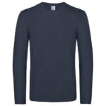 MAJICA DUGI RUKAVI B&AMP;C #E190 LSL TAMNOPLAVA 3XL * DO ISTEKA ZALIHA