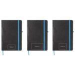 NOTES A5 CRTE 80L ŠAMOA S GUMICOM CUXHAVEN CRNO/SVIJETLOPLAVI - Image 2