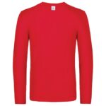 MAJICA DUGI RUKAVI B&AMP;C #E190 LSL CRVENA XL * DO ISTEKA ZALIHA