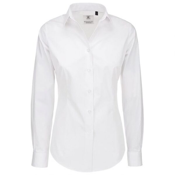 KOŠULJA ŽENSKA DUGI RUKAVI B&AMP;C BLACK TIE 135G BIJELA 2XL * DO ISTEKA ZALIHA