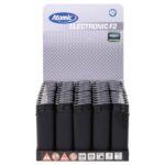 UPALJAČ ELEKTRONSKI GUMIRANI MAT ATOMIC F2 RUBBER CRNO/CRNI - Image 2