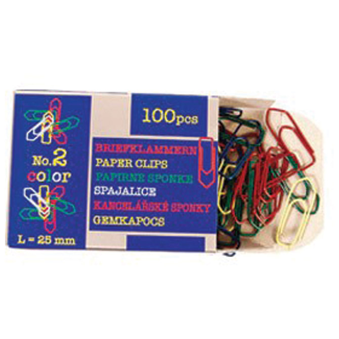 000000330 Spajalice ručne boja br.2 pk100 Nikomill boja - Slika 1