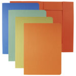 Fascikl klapa prešpan karton A3 Fornax sortirano