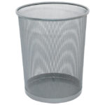 Koš za smeće metalni žica fi-29,5xH-34 cm Fornax crni