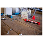 Marker permanentni 1-5 mm klinasti vrh Edding 330 crni - Slika 4