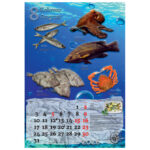 Kalendar "Ribarnica 2026" 13 listova, spirala - Slika 13