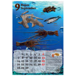 Kalendar "Ribarnica 2026" 13 listova, spirala - Slika 14