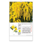 Kalendar "Ljekovito bilje" s rotacijskim krugom, spirala, Nikoprom - Slika 2