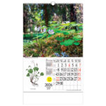 Kalendar "Ljekovito bilje" s rotacijskim krugom, spirala, Nikoprom - Slika 8