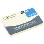 Blok samoljepljiv  50x75 mm 100L Global Notes 5656-01 žuti