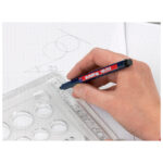 Flomaster za tehničko crtanje profipen 0,1 mm Edding 1800 crni - Slika 3