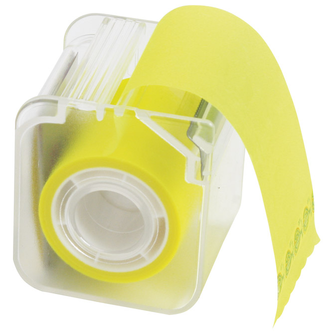 000000864 Traka ljepljiva Memograf 50 mm/10m na stalku Fost 33060006 žuta - Slika 1