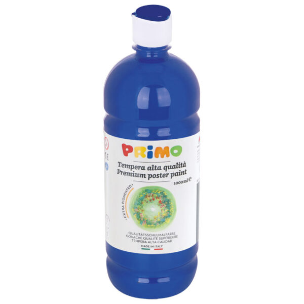 Boja tempera  1litra Primo 203TL1000500 tamnoplava