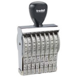 Numerator gumeni  8mjesta H- 9 mm Trodat 1598