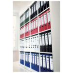 Registrator A4 široki samostojeći 180° Leitz 10105025 crveni - Slika 3