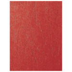 Korice za spiralni uvez 250g karton reljefne A4 pk100 Fornax crvene - Slika 2