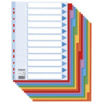 Pregrada kartonska A4 kolor 12listova Esselte 100194