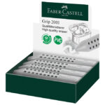 Gumica Grip 2001 Faber-Castell 187100 siva - Slika 2